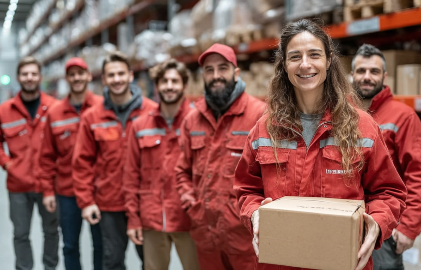 Рабочие на склад станция Семхоз 